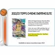 Topps - 2022 23 Chrome Overtime Elite Basketball (NBA) - Blaster Box on Sale