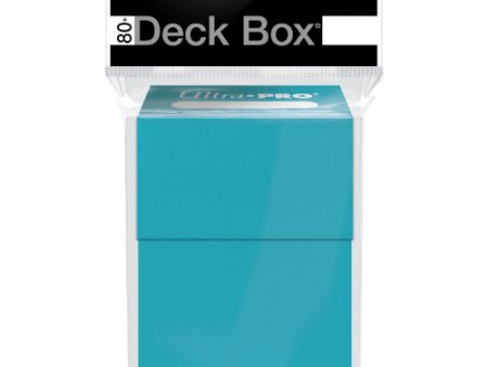 Ultra Pro - Deck Box - Light Blue Online now