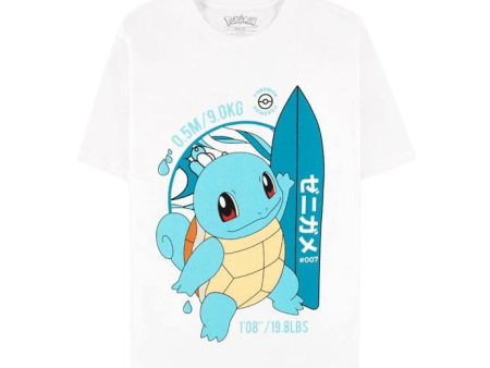 Difuzed - Pokemon - Squirtle Surf Short Sleeved T-Shirt Online Sale