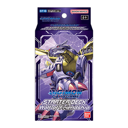 Digimon Card Game - Starter Deck - Wolf of Friendship (ST16) Online now