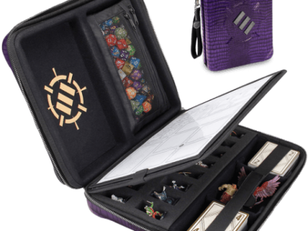 Enhance - Tabletop - RPG Organizer Case Collector s Edition - Purple Fashion