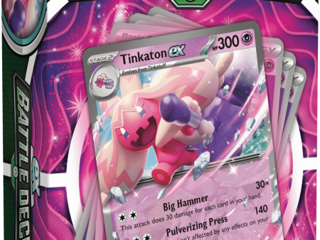 Pokemon TCG - Scarlet & Violet - Tinkaton Ex Battle Deck Fashion