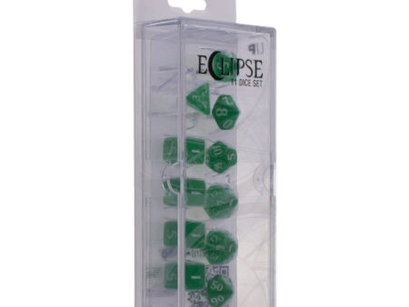 Ultra Pro - Eclipse 11 Dice Set - Forest Green For Discount