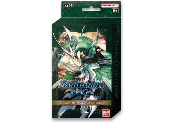 Bandai - Battle Spirits Saga Card Game - Verdant Wings - Starter Deck (ST05) Online now