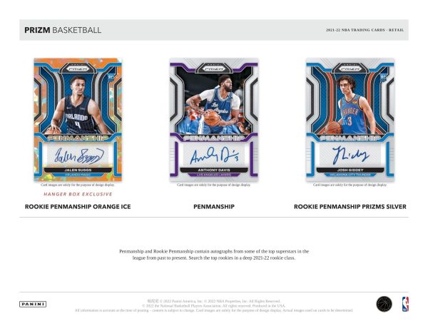 Panini - 2021 22 Prizm Basketball (NBA) - Multi-Pack Box For Discount