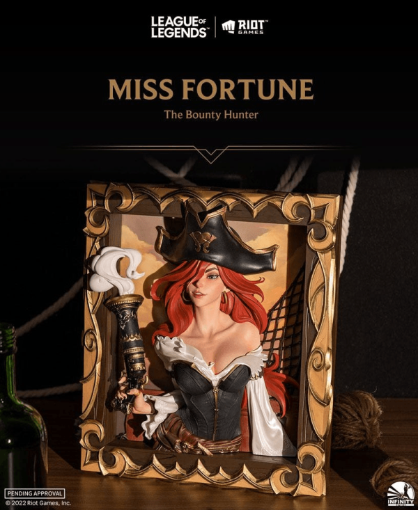 Infinity Studio - League of Legends The Bounty Hunter - Miss Fortune 3D Frame For Cheap