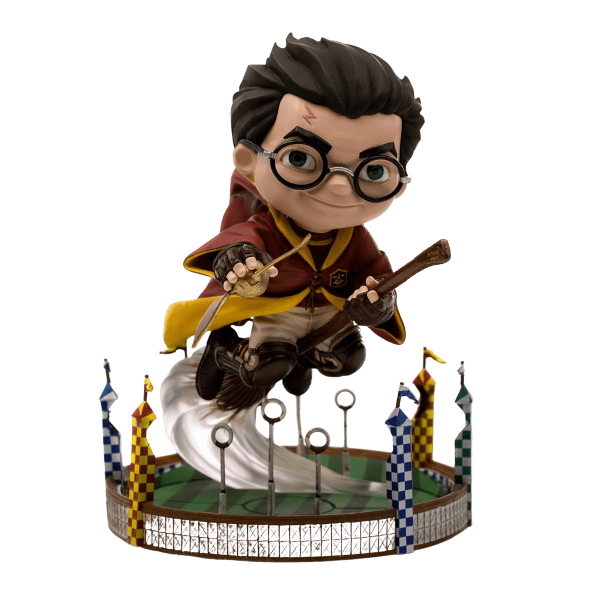 Iron Studios - Harry Potter - Harry Potter at the Quidditch Match MiniCo Figure For Sale