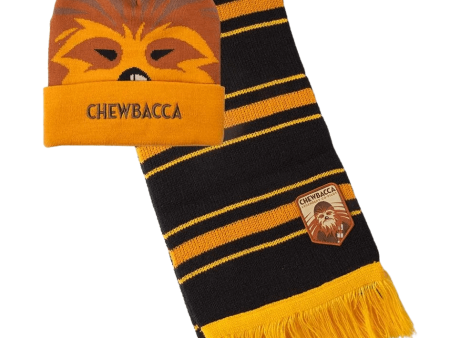 Difuzed - Star Wars - Chewbacca Beanie & Scarf Gift Set Cheap