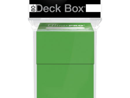 Ultra Pro - Deck Box - Lime Green Online now