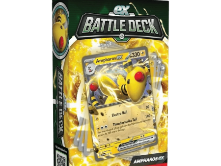 Pokemon TCG - Scarlet & Violet - Ampharos Ex Battle Deck Online Hot Sale