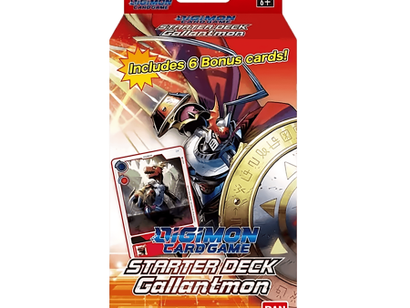 Digimon Card Game - Starter Deck - Gallantmon (ST7) Online Sale