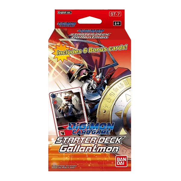 Digimon Card Game - Starter Deck - Gallantmon (ST7) Online Sale