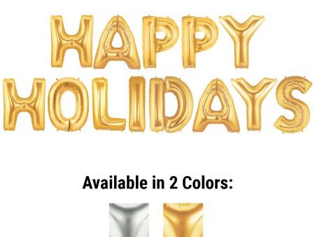 40 inch HAPPY HOLIDAYS - MEGALOON LETTERS KIT Sale