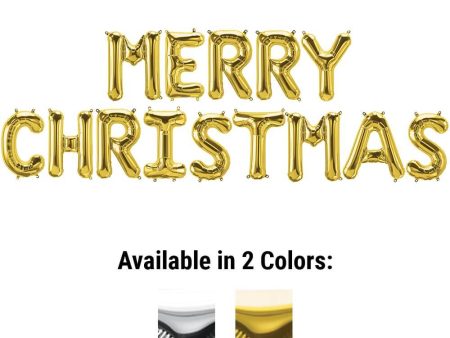 16 inch MERRY CHRISTMAS - NORTHSTAR LETTERS KIT (AIR-FILL ONLY) Online