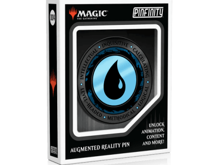 Pinfinity - Magic: The Gathering - Blue Mana Crest AR Pin Fashion