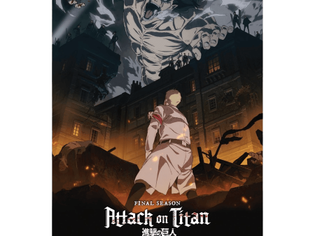 Attack on Titan: The Final Season Part 1, Key Visual 1 Fabric Wall Scroll Online