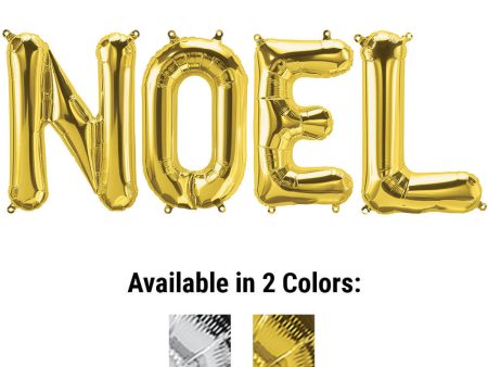 16 inch NOEL - NORTHSTAR LETTERS KIT (AIR-FILL ONLY) Online Sale