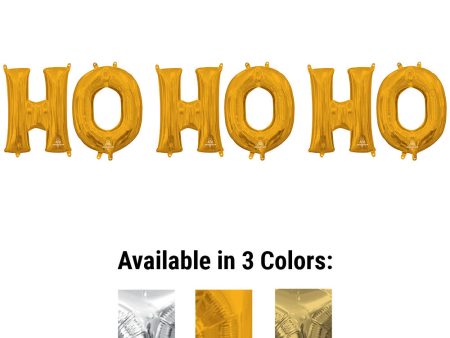 16 inch HO HO HO - ANAGRAM LETTERS KIT (AIR-FILL ONLY) Online