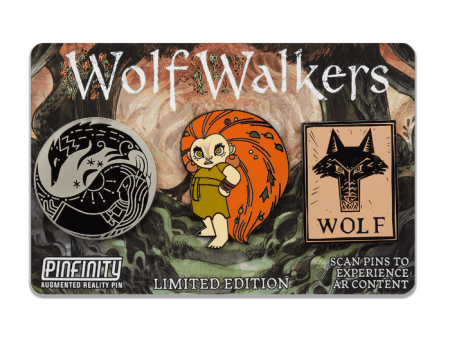 Pinfinity: Wolfwalkers - 3 Pin AR Set (Limited Edition) Hot on Sale