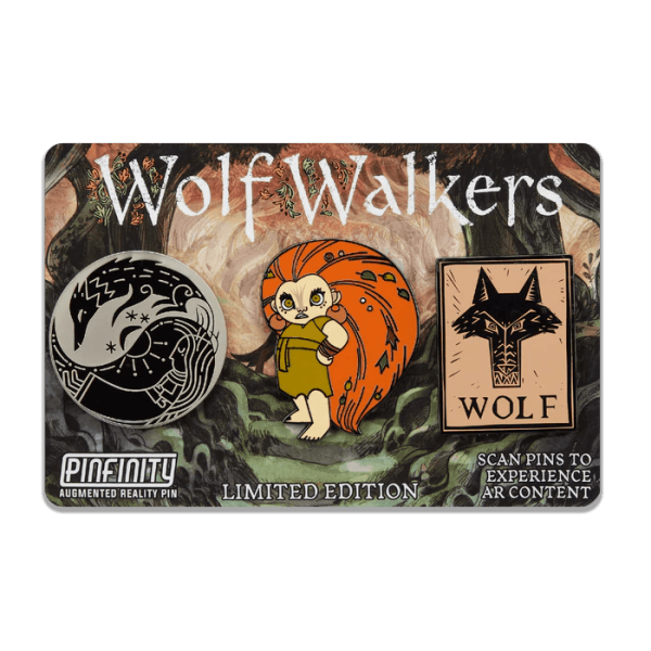 Pinfinity: Wolfwalkers - 3 Pin AR Set (Limited Edition) Hot on Sale