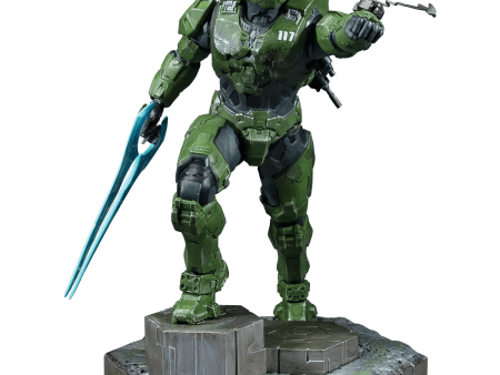 Halo Infinite Master Chief with Grappleshot - 10 Inch PVC Statue For Discount