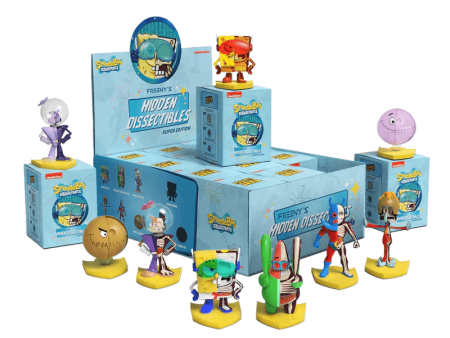 Mighty Jaxx - Freeny s Hidden Dissectible s: SpongeBob SquarePants (Super Edition) Blind Box Sale