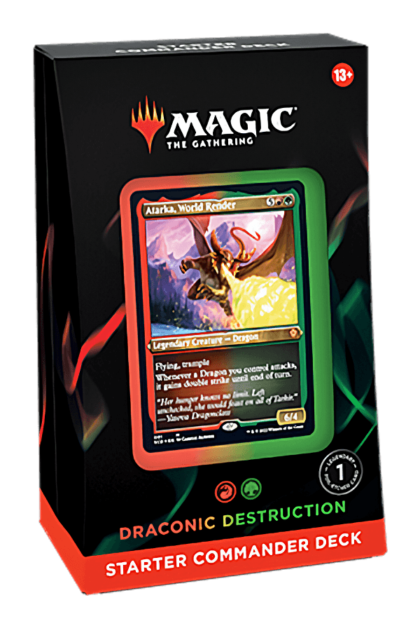 Magic: The Gathering - Evergreen Starter Commander Decks 2022 - Draconic Destruction Sale