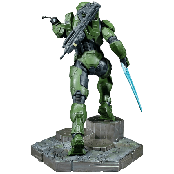 Halo Infinite Master Chief with Grappleshot - 10 Inch PVC Statue For Discount