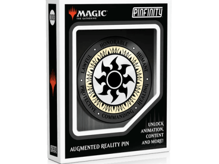 Pinfinity - Magic: The Gathering - White Mana Crest AR Pin For Sale