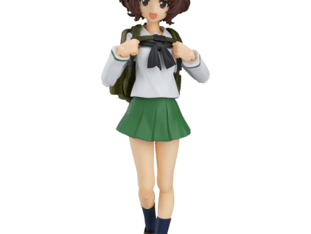 Girls und Panzer - Yukari Akiyama (School Uniform ver.) Figma Figure 344 on Sale