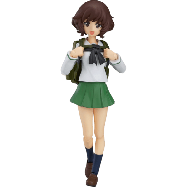 Girls und Panzer - Yukari Akiyama (School Uniform ver.) Figma Figure 344 on Sale