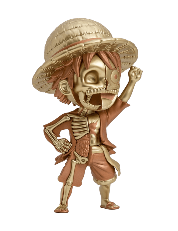 Mighty Jaxx - XXRAY Plus - One Piece - Luffy (Treasure Gold Edition) For Cheap