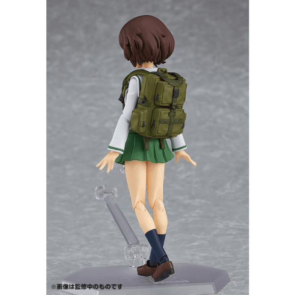 Girls und Panzer - Yukari Akiyama (School Uniform ver.) Figma Figure 344 on Sale