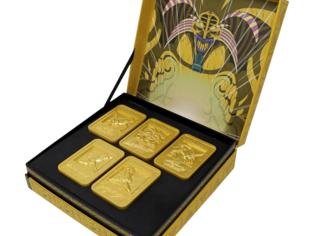 Yu-Gi-Oh! Exodia the Forbidden One - 24k Gold Plated Ingot Set (Limited Edition) For Cheap