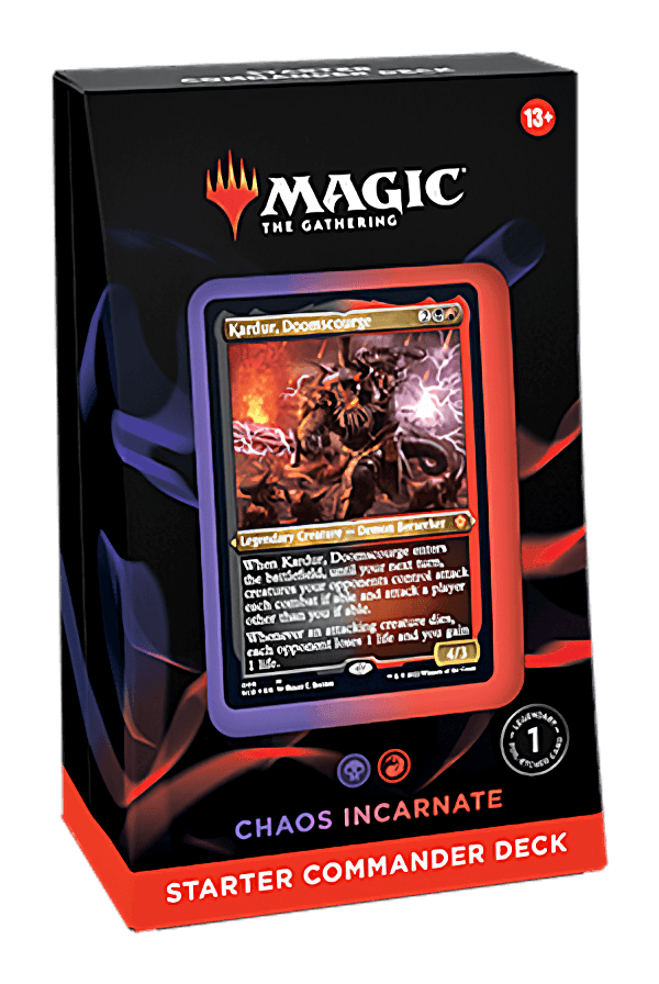 Magic: The Gathering - Evergreen Starter Commander Decks 2022 - Chaos Incarnate Discount