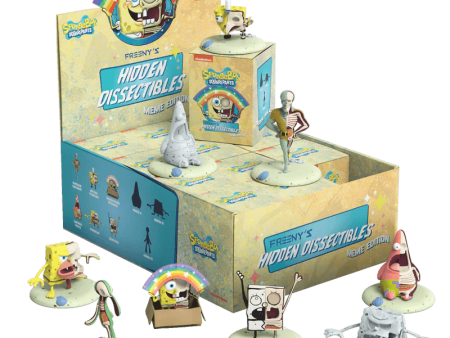 Mighty Jaxx - Freeny s Hidden Dissectible s: SpongeBob SquarePants (Meme Edition) Blind Box Case - (12x Boxes) Supply