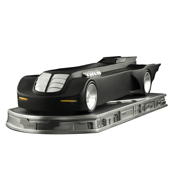 Iron Studios - Batman Animated Series - Batmobile BDS Art Scale Statue 1 10 For Sale