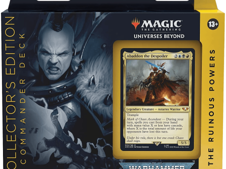 Magic: The Gathering - Universes Beyond: Warhammer 40,000 Commander Deck - Collectors Edition Fashion