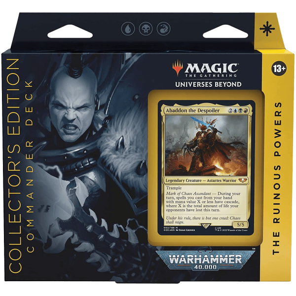 Magic: The Gathering - Universes Beyond: Warhammer 40,000 Commander Deck - Collectors Edition Fashion