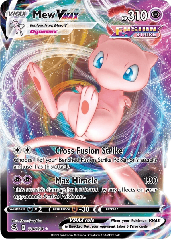 Pokemon TCG: League Battle Decks - Mew VMAX Online Hot Sale