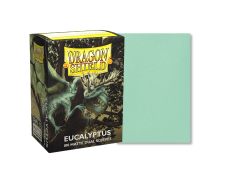 Dragon Shield - Dual Matte Sleeves - Standard Size - 100pk - Eucalyptus Cheap