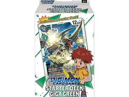 Digimon Card Game - Starter Deck - Giga Green (ST4) on Sale