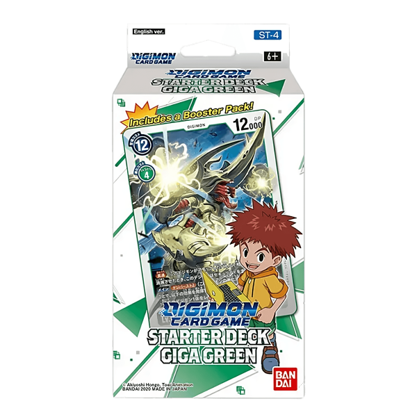 Digimon Card Game - Starter Deck - Giga Green (ST4) on Sale