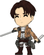 Youtooz - Attack on Titan - Levi Vinyl Figure #3 on Sale