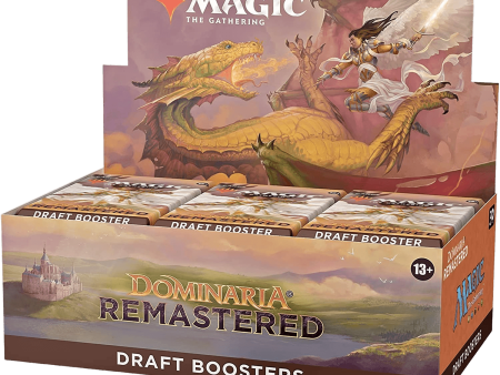 Magic: The Gathering - Dominaria Remastered Draft Booster Box (36 Packs) For Discount