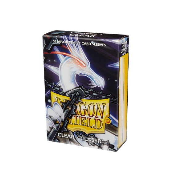 Dragon Shield - Classic Sleeves - Japanese Size - 60pk - Clear Discount