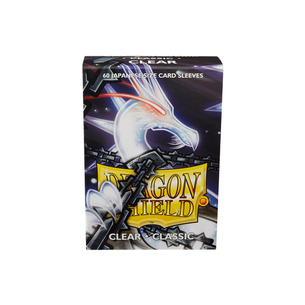 Dragon Shield - Classic Sleeves - Japanese Size - 60pk - Clear Discount