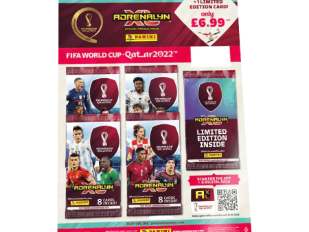 FIFA World Cup 2022 Football (Soccer) Adrenalyn XL Trading Cards - Multipack Online now