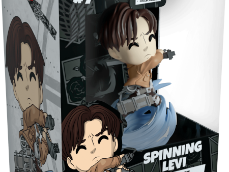 Youtooz - Attack on Titan - Spinning Levi Vinyl Figure #7 For Sale