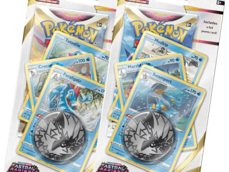 Pokemon TCG: Astral Radiance Premium Checklane Blister Pack - Feraligatr Swampert Online